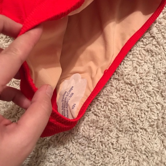 Ruffle Halter One-piece Swimsuit Pique Nylon - Picture 9 of 9